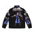Castlevania Puffer Jacket featuring Alucard, Belmont, and Sypha character designs - Back