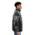 Castiel Supernatural Puffer Jacket featuring an angel design - men side right