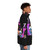 Oversized retro vintage 90s aesthetic SZA inspired puffer jacket - men side right