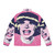 Carol Channing Pop Art Tribute Puffer Jacket featuring the iconic 80s TV star - Back