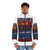 Star Wars Inspired Puffer Jacket with Lightsaber and Character Designs - men front