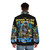 Supermark World Tour Puffer Jacket featuring a warm, insulated design for cold weather - men back