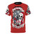 Scary Santa graphic printed on a high-quality t-shirt