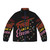 Stranger Things Eleven Puffer Jacket with Upside Down and Demogorgon graphic