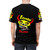 Lemon Demon Inspired DJ T-Shirt with colorful graphic design - men back