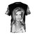 Dalida-inspired colorful t-shirt with vibrant pop art design