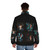 Stranger Things-themed puffer jacket with retro-inspired design - men back