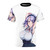 Anime-inspired Dagashi Kashi Hotaru T-Shirt featuring characters from the popular winter 2016 anime series