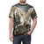Illustration of a legendary horse with wings, a mythical pegasus creature, on a graphic t-shirt - men front