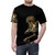 Graphic T-shirt featuring the iconic scene of Saturn devouring his son, inspired by the classic painting by Spanish artist Francisco Goya. - men front