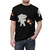 All-over-print t-shirt featuring a design of mystical fantasy legendary animals, powerful mythical creatures, and magical mythical beasts - men front
