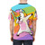 Vibrant all-over print t-shirt featuring a dabbing unicorn in sunglasses with a hip hop inspired design. - men back