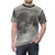 T-shirt featuring a detailed texture design of the lunar surface - men front