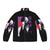Anime-inspired split face classic puffer jacket with bold, stylish design