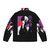 Anime-inspired split face classic puffer jacket with bold, stylish design - Back