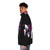 Anime-inspired split face classic puffer jacket with bold, stylish design - men side left