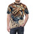 Cheetah print t-shirt featuring a stunning wild cat design - men front