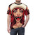 Colorful and humorous graphic t-shirt featuring Santa and the Big Mouth Hormone Monster from the Netflix series - men front