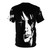 Ethereal Dream Lord Morpheus T-Shirt featuring abstract fantasy character from the Sandman comics - Back