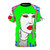 Commemorative Pete Burns graphic T-shirt, featuring the pop music icon