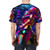 Metroid-inspired graphic t-shirt featuring Samus Aran, the iconic protagonist from the Metroid video game series - men back