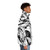 Silver Surfer puffer jacket with Kirby-esque cosmic design - men side right