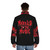 Shinee "Married to the Music" Puffer Jacket with band logo - men back