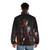 Baldurs Gate 3 Booooom Puffer Jacket - men back