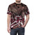 Transformers-inspired all-over-print t-shirt featuring Autobots and Decepticons - men front