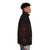 SCP Foundation Keter Class Puffer Jacket with graphic design and typography - men side right