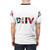 Diiv-inspired dream pop and shoegaze t-shirt with abstract frog design - men back