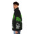 Sanguisugabogg band puffer jacket featuring the band's logo and artwork - men side left