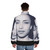 Vintage-inspired Sade puffer jacket with singer's iconic look - men back