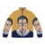 Ruth Bader Ginsburg themed puffer jacket with inspiring feminist design