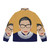 Ruth Bader Ginsburg themed puffer jacket with inspiring feminist design - Back