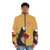 Rushmore puffer jacket in minimalist style inspired by Wes Anderson films - men front