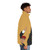 Rushmore puffer jacket in minimalist style inspired by Wes Anderson films - men side right