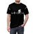 Cycling Heartbeat T-Shirt with a heart-shaped bicycle design - men front