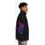 Eldar Harlequin Rune Puffer Jacket featuring the Rune of the Laughing God - men side right