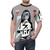Cyberpunk Cyborg Girl Futuristic Style T-shirt - men front
