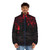 Ruin Puffer Jacket - Dark fantasy puffer jacket with Lovecraft-inspired design - men front