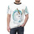 Whimsical illustration of a cute, magical dragon on a high-quality t-shirt - men front