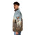 Royksopp puffer jacket with electronic music and atmospheric landscape design - men side left