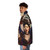 Zheng Yi Sao, the legendary Chinese pirate queen, depicted in a detailed portrait on a puffer jacket - men side left