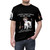 A stylish and humorous t-shirt featuring a Lagotto Romagnolo dog with a glass of wine. - men front