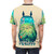 Surreal forest illustration on an anime inspired t-shirt - men back