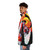 Zero Megaman Puffer Jacket with Capcom and Nintendo inspired design - men side left