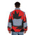 Roxanne Wolf FNAF Security Breach Puffer Jacket - men back