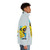 Roxanne Shante "Have A Nice Day" puffer jacket featuring a variety of music and subculture influences - men side right
