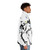 Zentraedi Battle Pod Puffer Jacket with anime mecha design - men side right